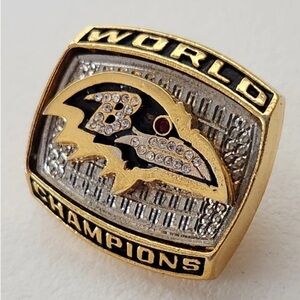 Baltimore Ravens Super Bowl Champions Ring Replica Pin/Lapel Hat Pin